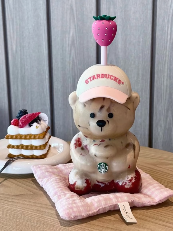 Starbucks Strawberry Bearista Mug