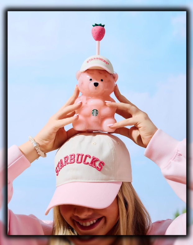 Starbucks Strawberry Bearista Mug