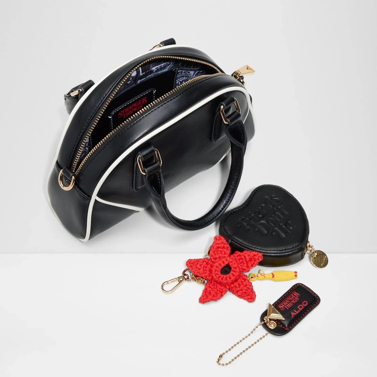 Stranger Things x ALDO top-handle handbag